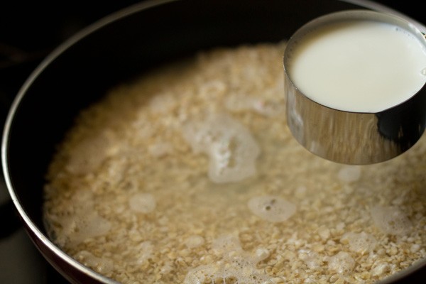 Como se hace el porridge de avena
